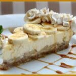 Яблочно-банановый чизкейк